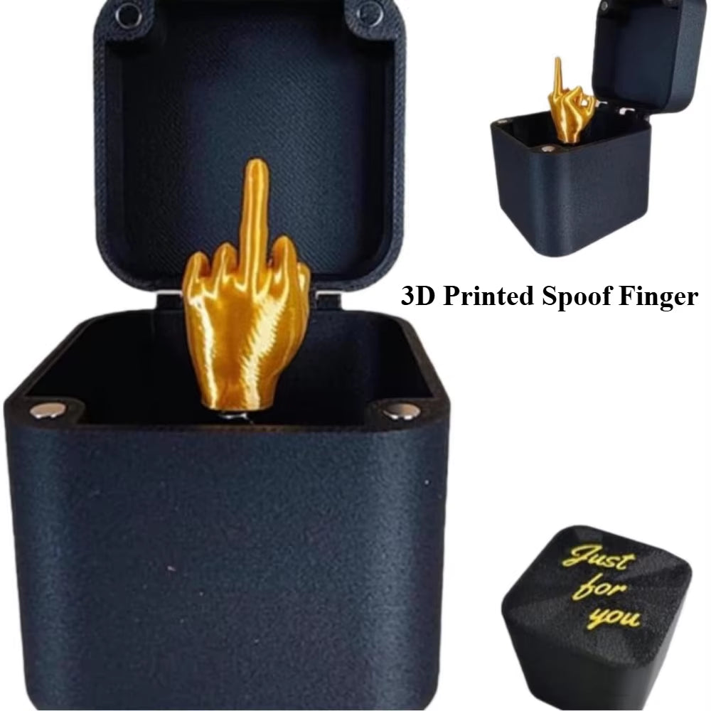 Middle Finger Surprise Gift Box - Hilarious Pop-Up Prank for Halloween and Anniversaries