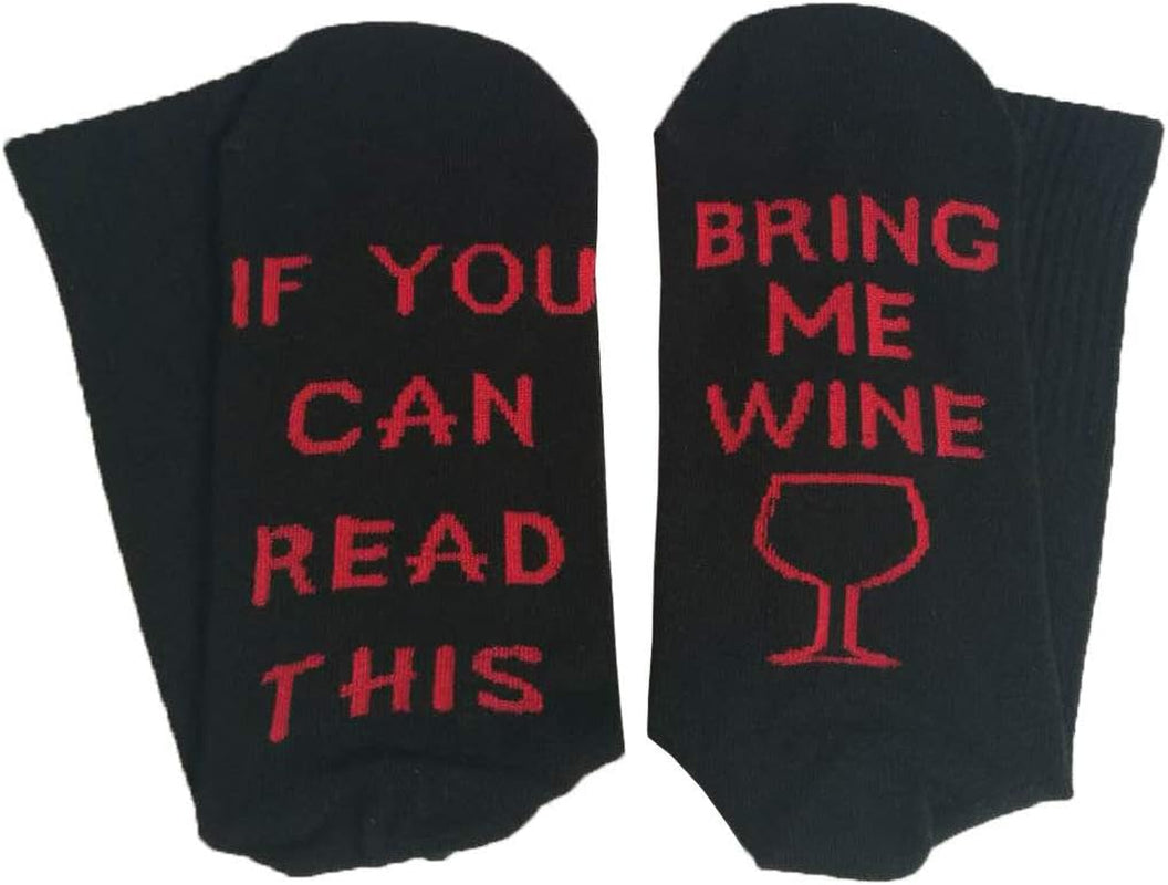 Funny Socks with Words, Nice Socks with Sayings If You Can Read This,As Did as Socks Gift