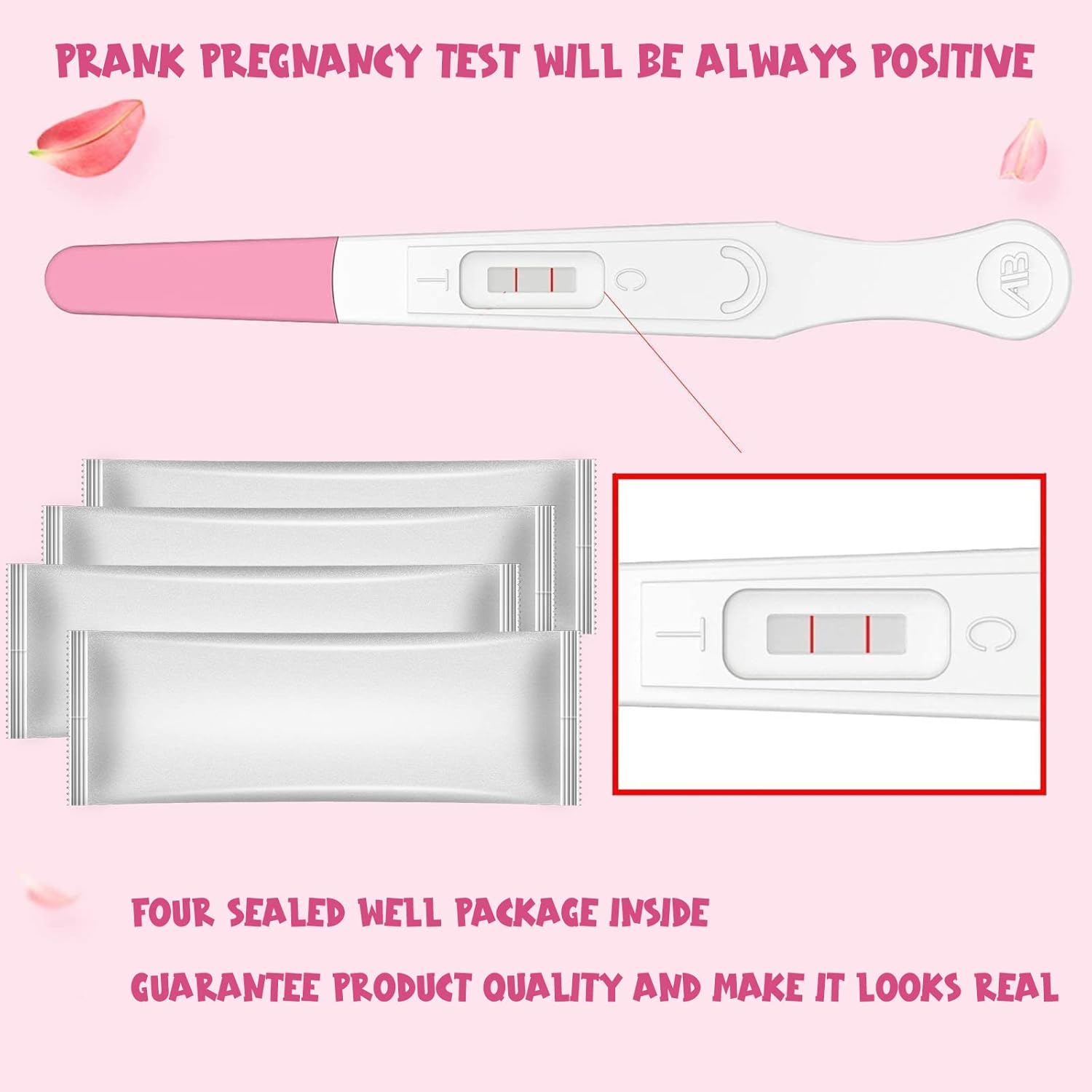 April Fools' Fake Pregnancy Test Kit – Hilarious Prank