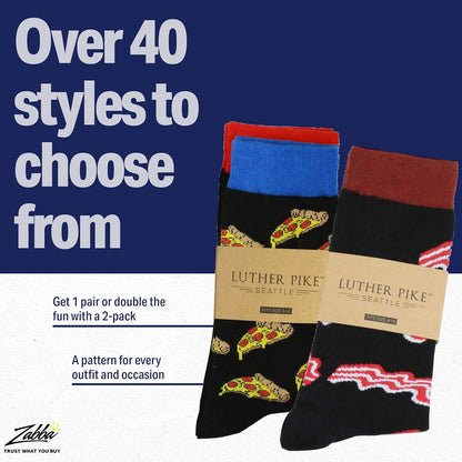 Funny Socks for Men: Funky, Crazy, Fun Dress Socks