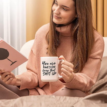 The "I Can't Adult Today" 15Oz Mug: Perfect for Your Favorite Family Member Who Needs a Caffeine Intervention!